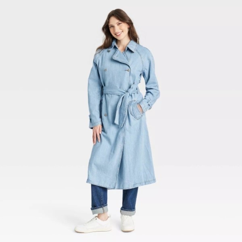 Universal Thread Denim Trench Coat